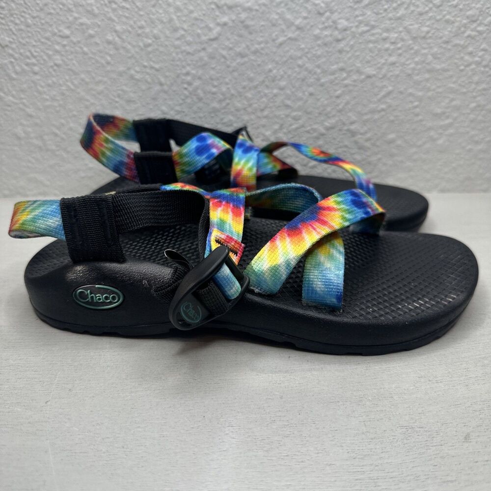 Chaco Z/1 Classic Rainbow Tie Dye Comfort Sandal Womens JCH108946 Strappy Size 7